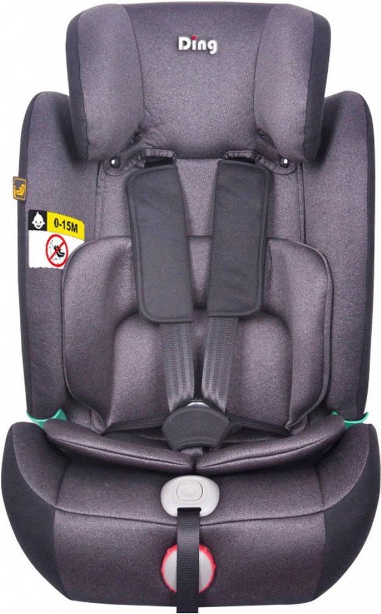 Ding York i-Size Autostoel Black