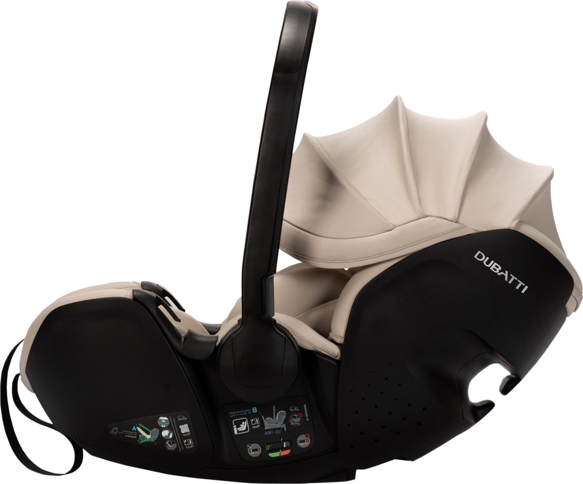 Dubatti Babysafe Pro Autostoeltje Mushroom Gray