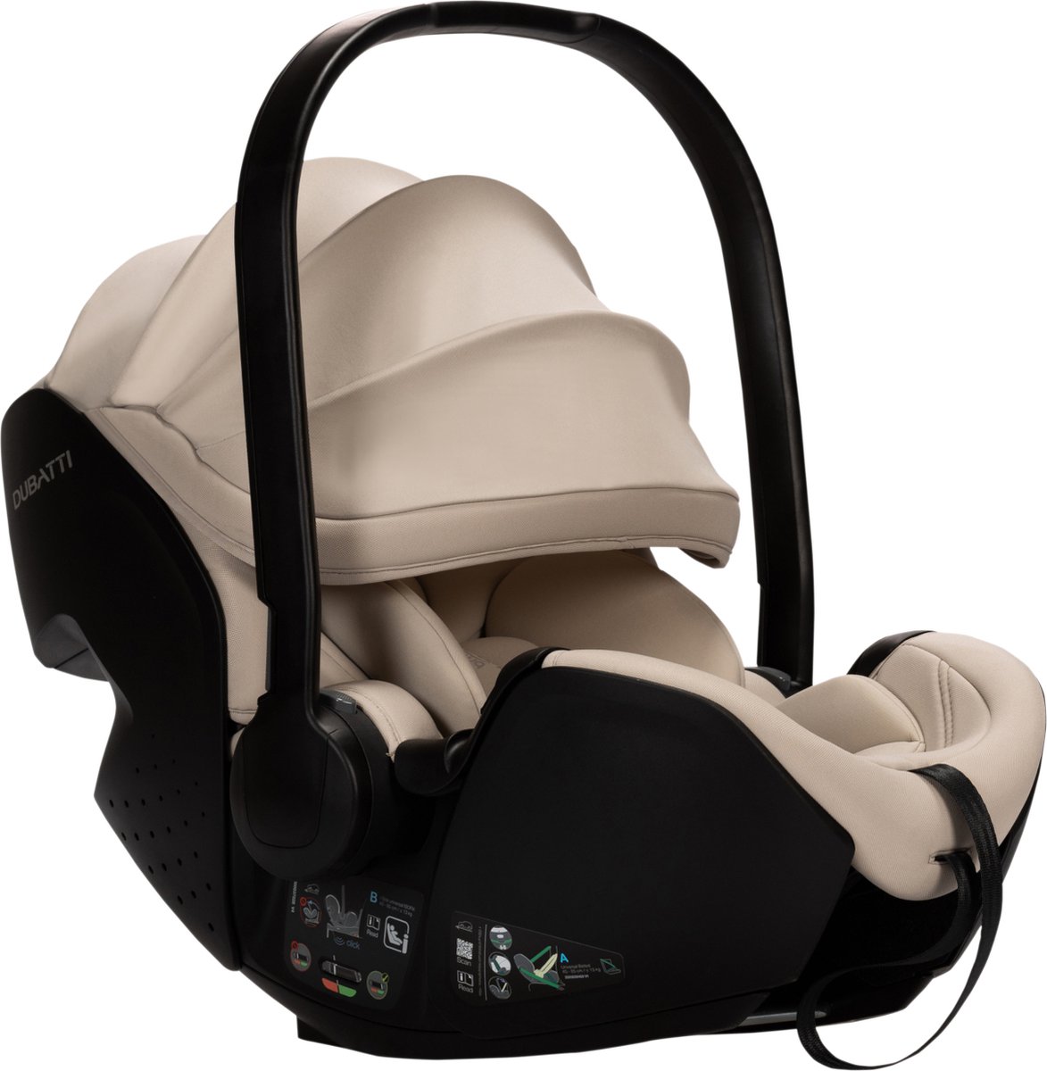 Dubatti Babysafe Pro Autostoeltje Mushroom Gray