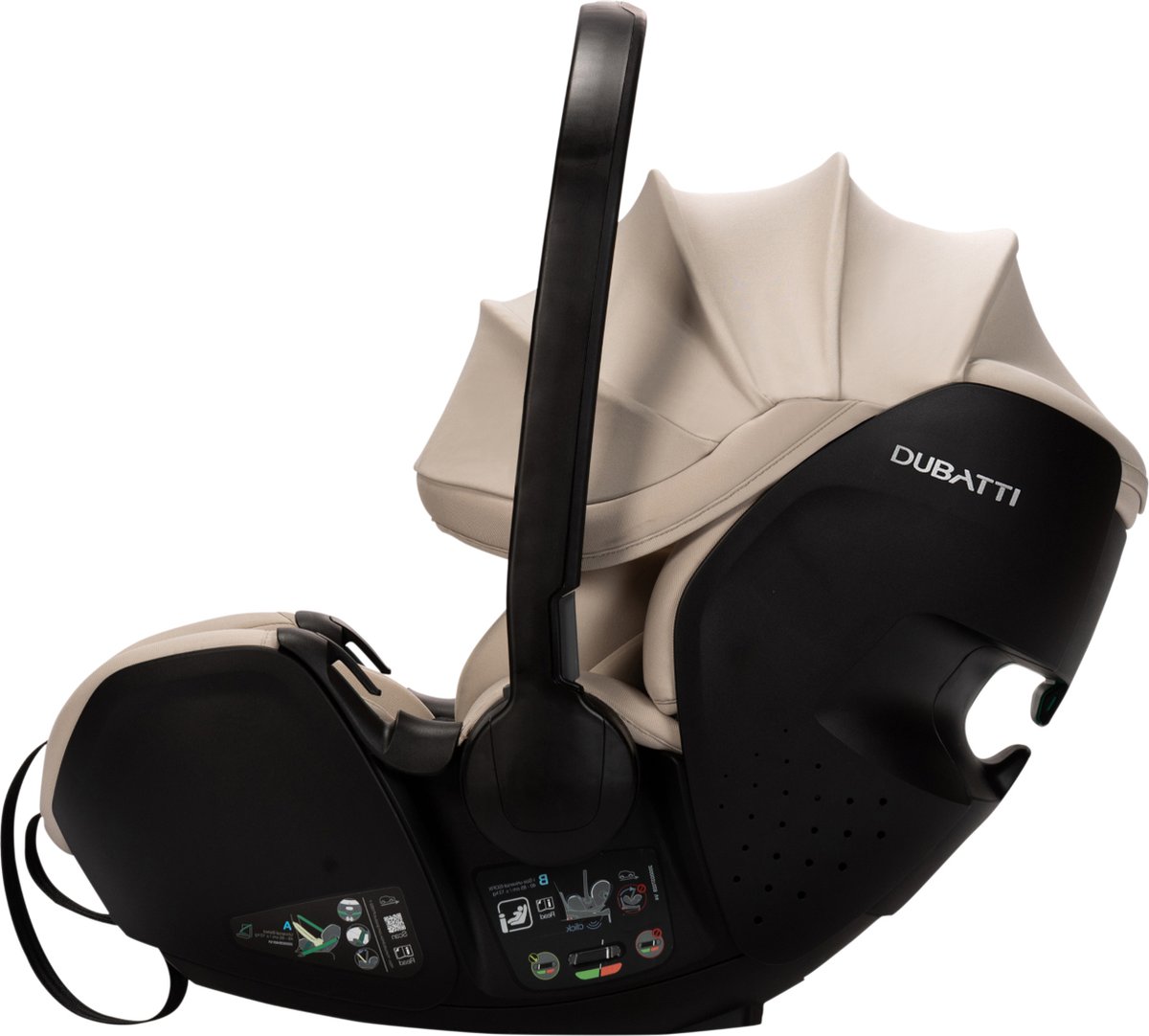 Dubatti Babysafe Pro Autostoeltje Mushroom Gray