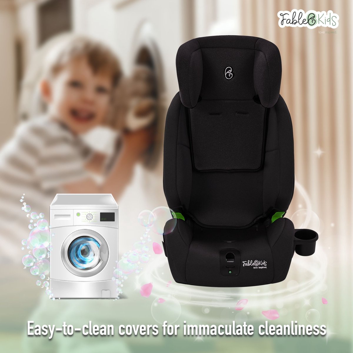 FableKids Autostoeltje Nala i-Size Isofix 76-150 cm