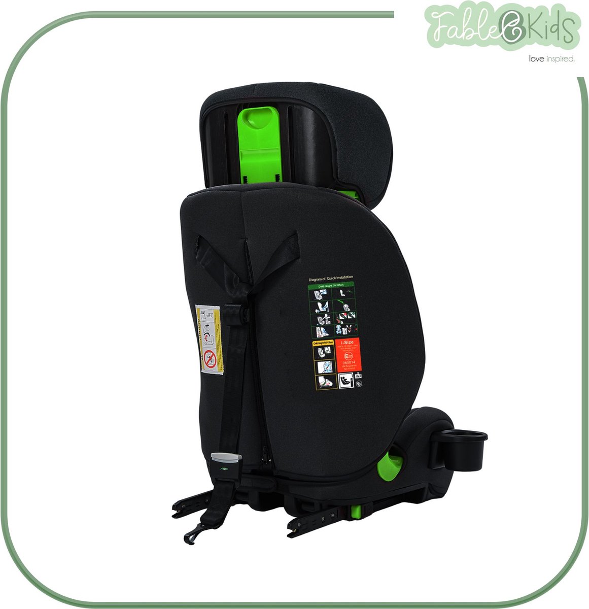 FableKids Autostoeltje Nala i-Size Isofix 76-150 cm