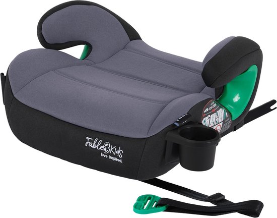 FableKids Isofix Zitverhoger Kinderstoel Grijs