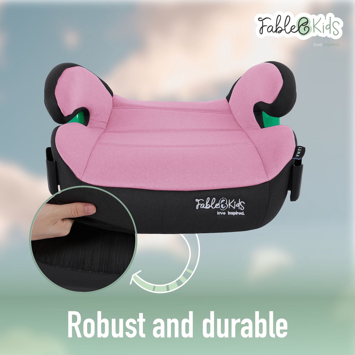 FableKids kinderautostoel 125-150 cm stoelverhoger ECE R129/03