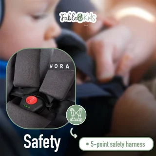 Fablekids Kinderautostoel 360° Isofix 40-150 cm