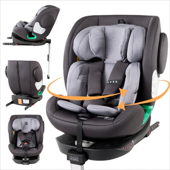 Fablekids Kinderautostoel 360° Isofix 40-150 cm