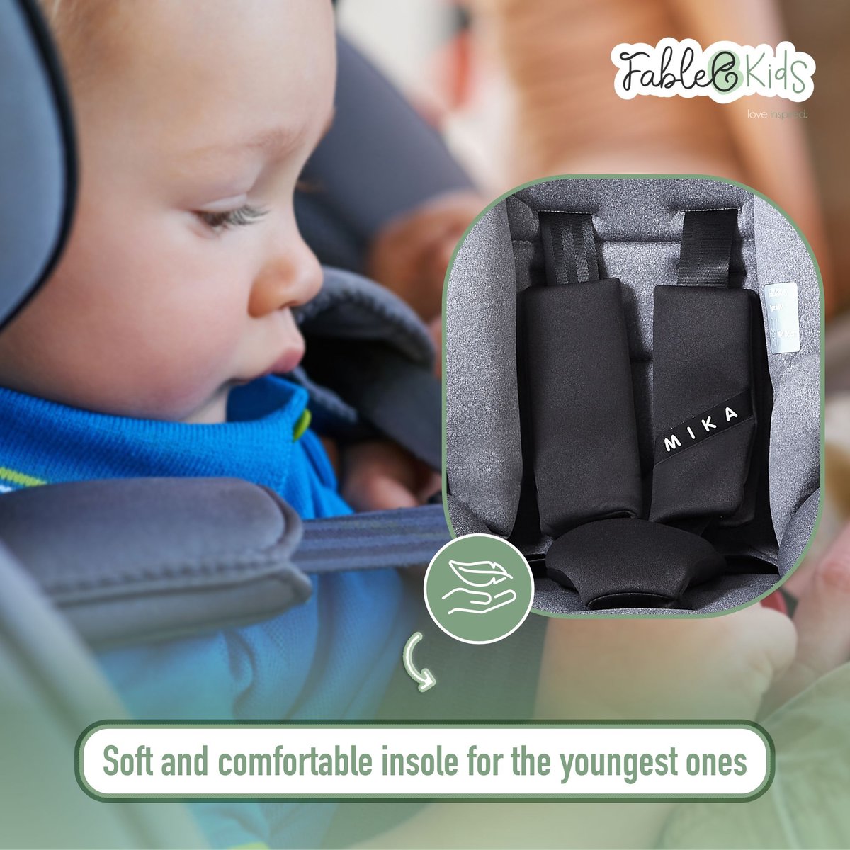FableKids MIKA Kinderautostoel ECE