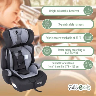 FableKids MIKA Kinderautostoel ECE