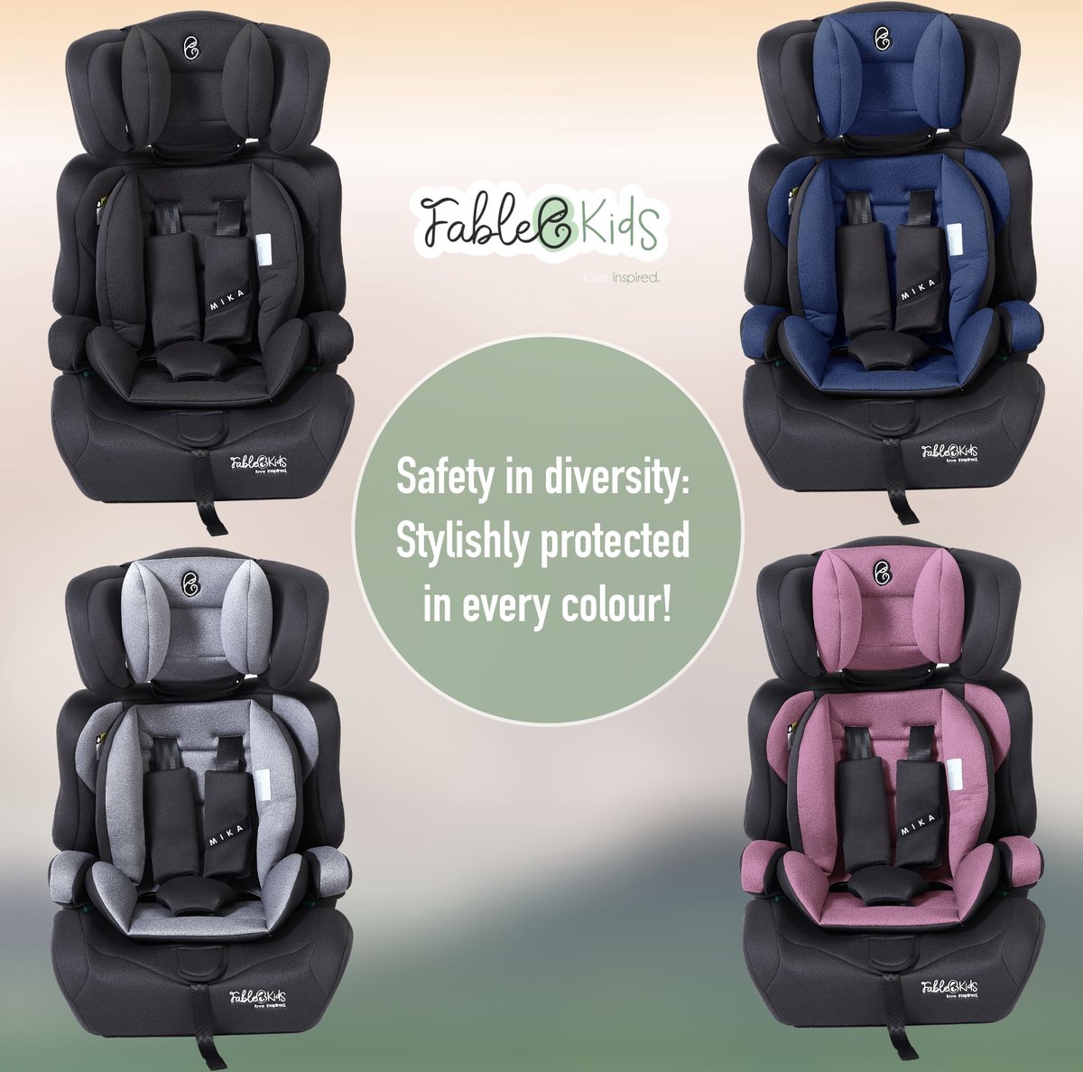 FableKids MIKA Kinderautostoel ECE