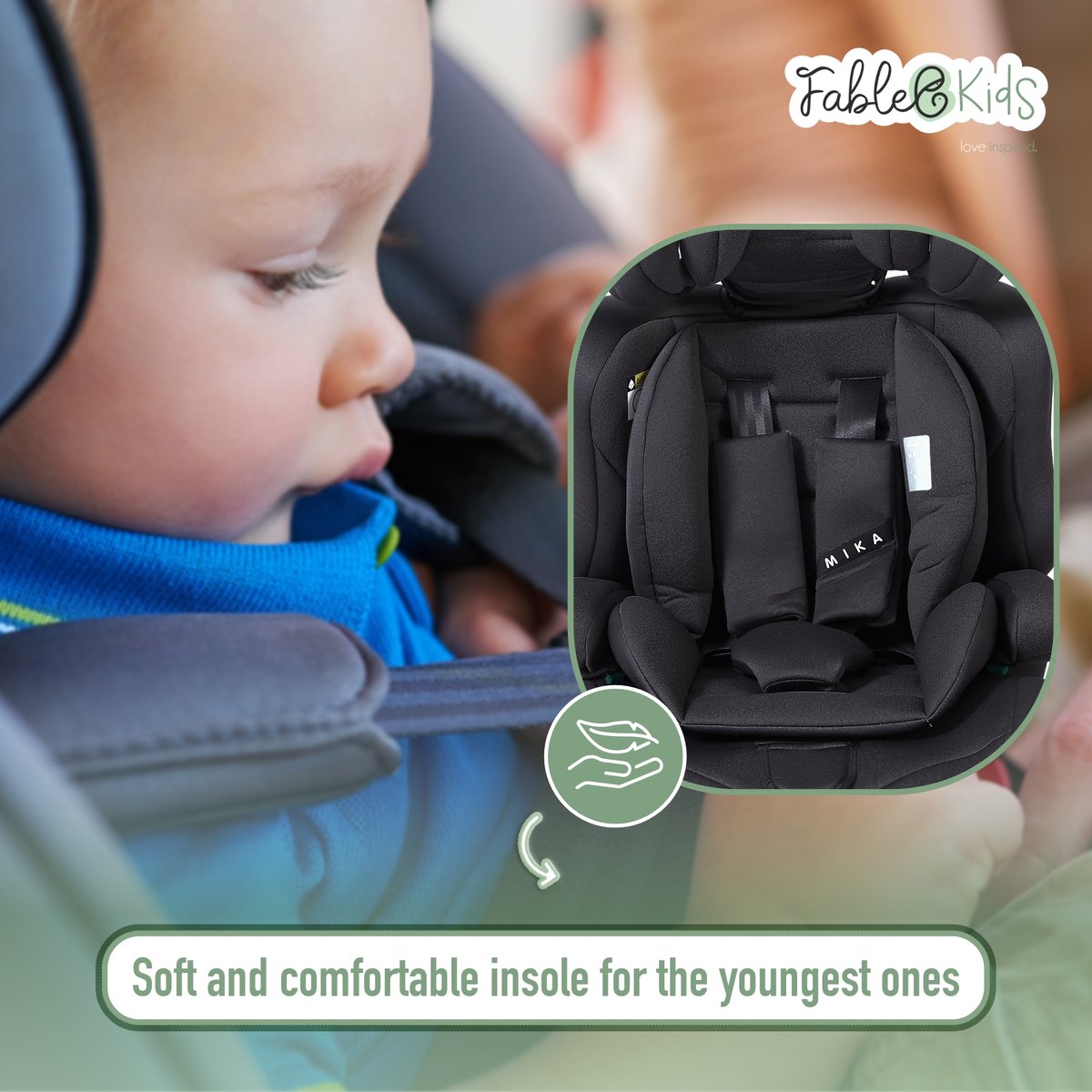 FableKids MIKA Kinderautostoel ECE
