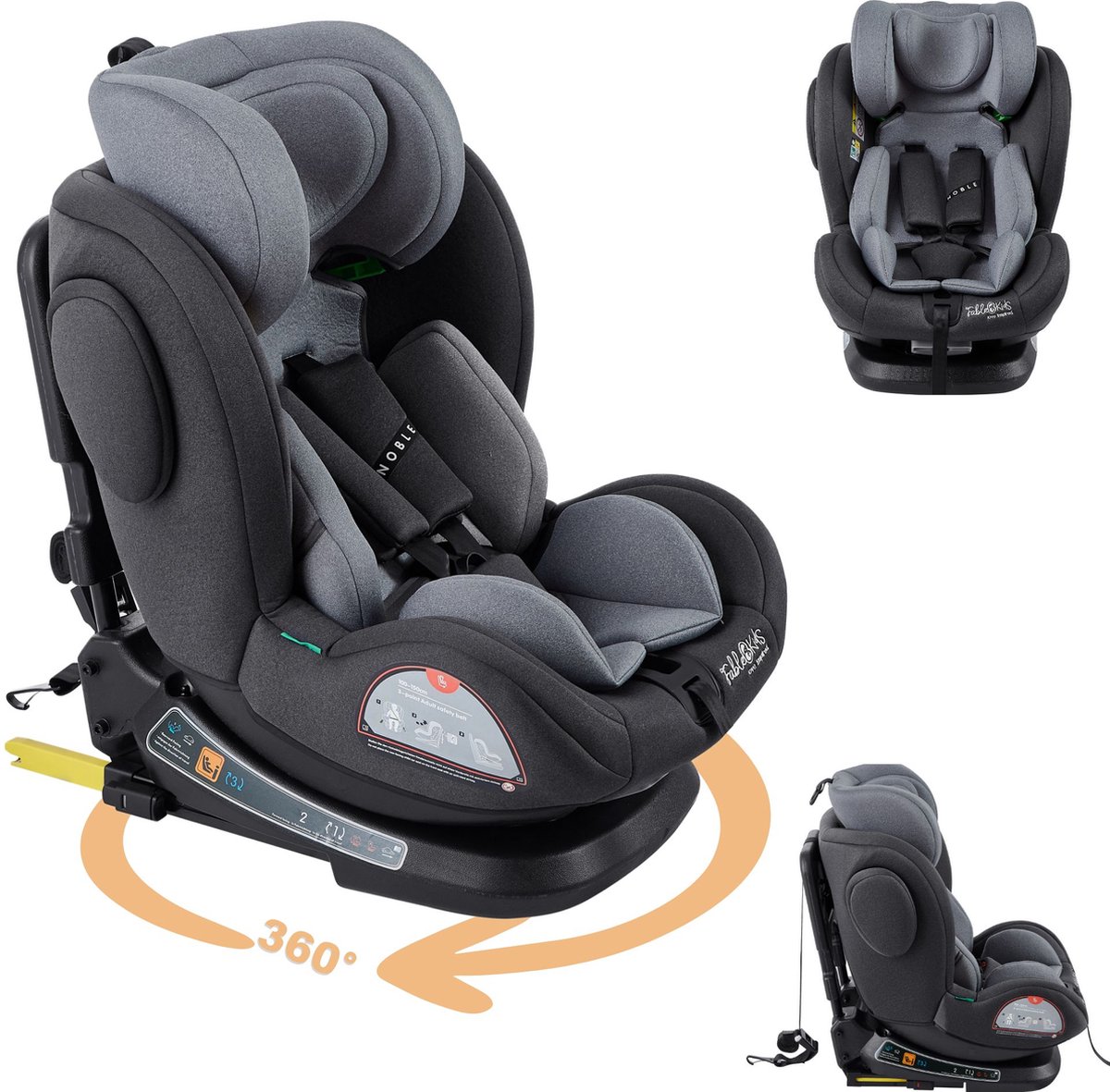 Fablekids NOBLE 360° Isofix Autostoeltje 40-150 cm