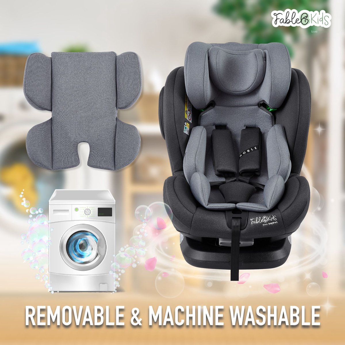 Fablekids NOBLE 360° Isofix Autostoeltje 40-150 cm