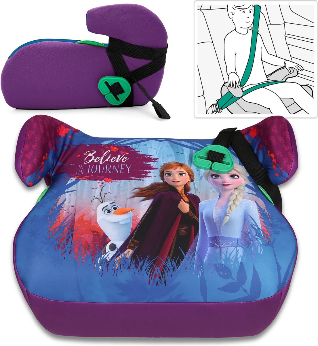 Frozen Kinderzitje Autostoel 15-36 kg 125-150 cm Meisjes