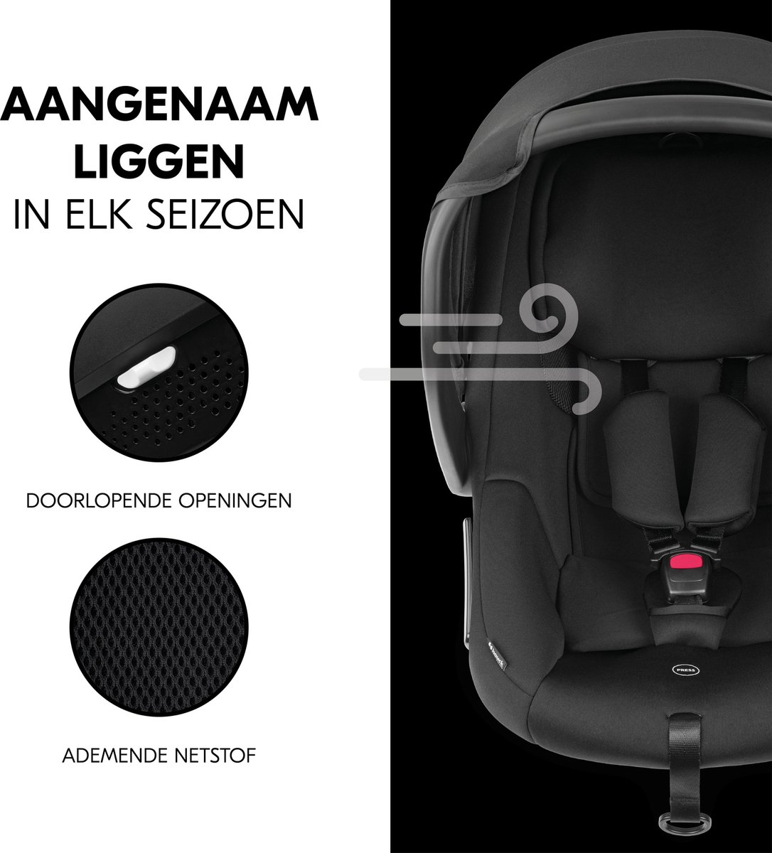 Hauck Drive N Care Autostoel Black