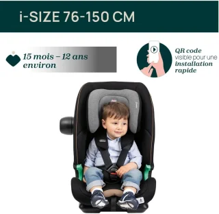 I-Size autostoel Isofix 76–150 cm