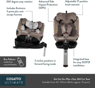 i-Size Autostoel ISOFIX