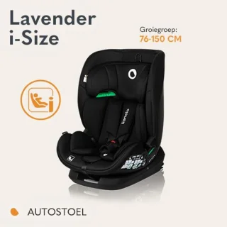 i-Size Autostoel Zwart