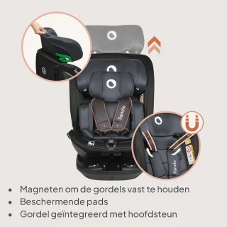 i-Size Draaibare Autostoel (40-150 cm)