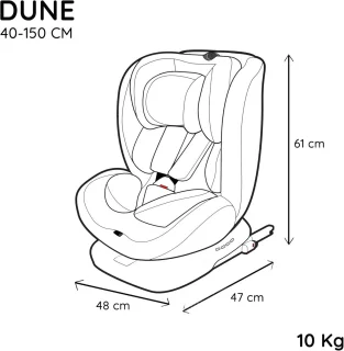 i-Size ISOFIX baby- en kinderautostoel Groep 0/1/2/3