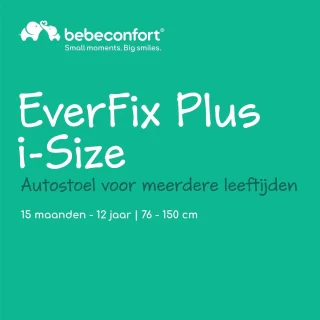 i-Size kinderautostoel ISOFIX