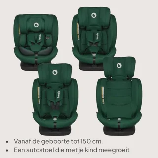i-Size Kinderzitje 360° Draaibaar Groep 0/1/2/3 (40-150 cm)