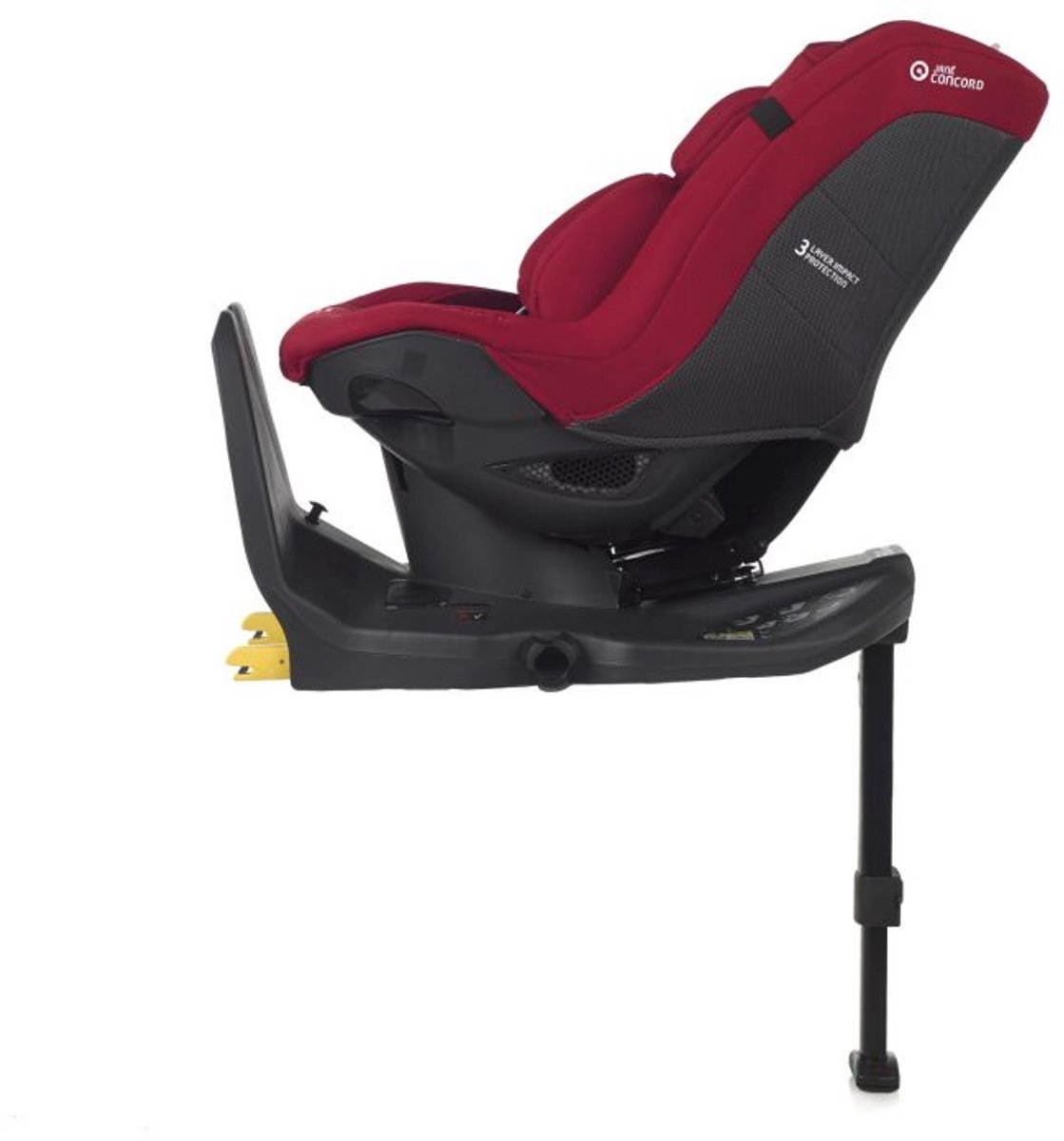 Jane iKonic Autostoel 0-18kg 360º Cold Black