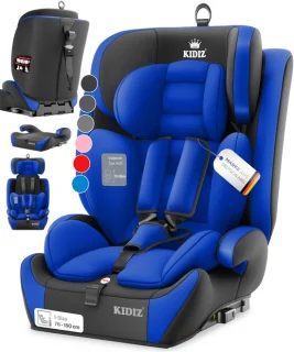 KIDIZ autostoeltje groep 1/2/3 blauw
