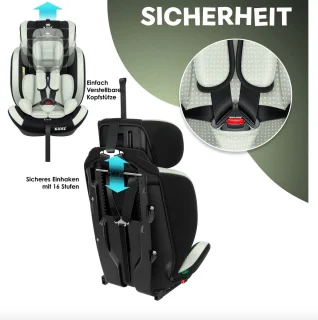 KIDIZ Driehoek Premium Autostoeltje 9-36 kg