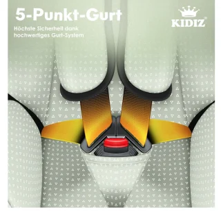 KIDIZ Driehoek Premium Autostoeltje 9-36 kg