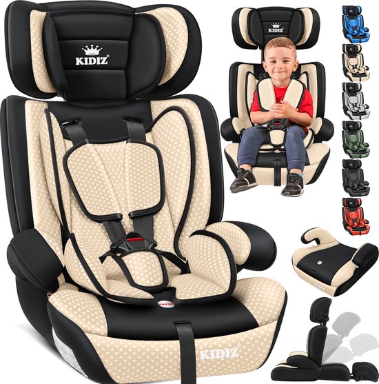 KIDIZ Kinderautostoeltje Kuip Beige 9-36 kg Gr.1/2/3