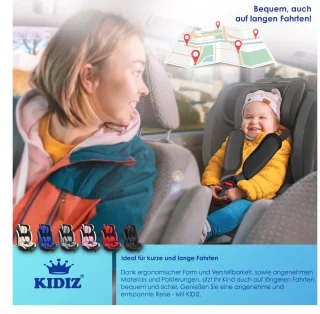 KIDIZ Premium Kinderautostoel Groep 1-3 9-36 kg