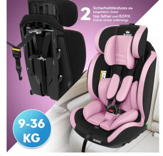 KIDIZ Premium Kinderautostoel Groep 1-3