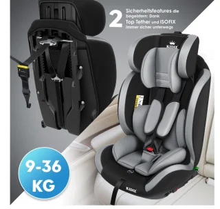 KIDIZ Premium Kinderautostoel Groep 1-3