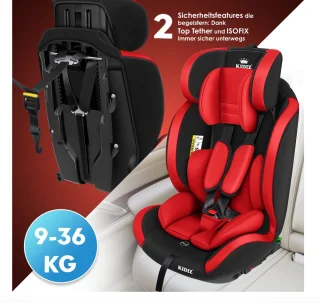 KIDIZ Premium Kinderautostoel Groep 1+2+3