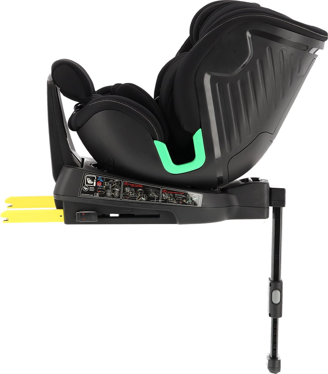 Kidsriver Circle Autostoel Warm Black 40-150 cm