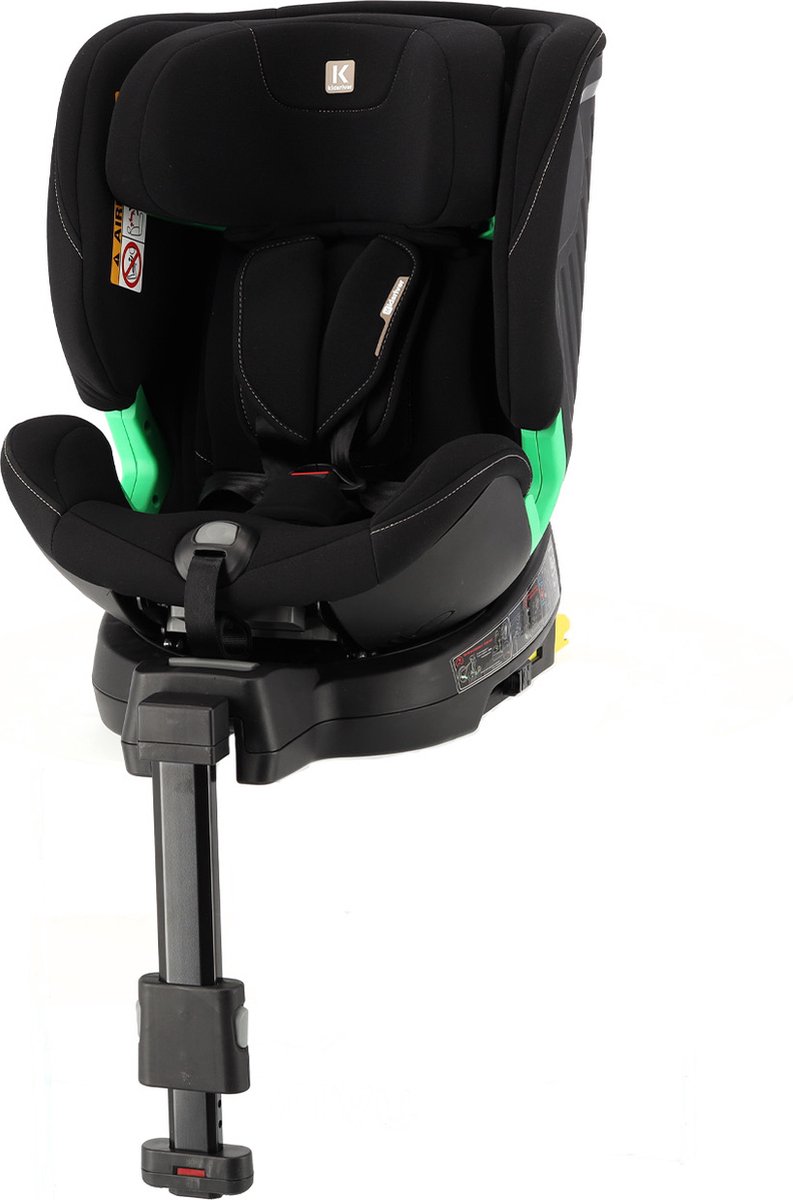 Kidsriver Circle Autostoel Warm Black 40-150 cm