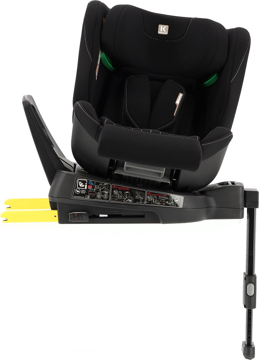 Kidsriver Circle Autostoel Warm Black 40-150 cm