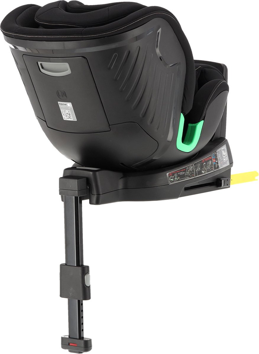 Kidsriver Circle Autostoel Warm Black 40-150 cm