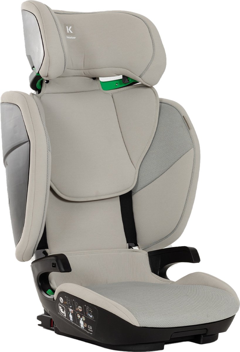 Kidsriver Omega-S Autostoeltje Clay