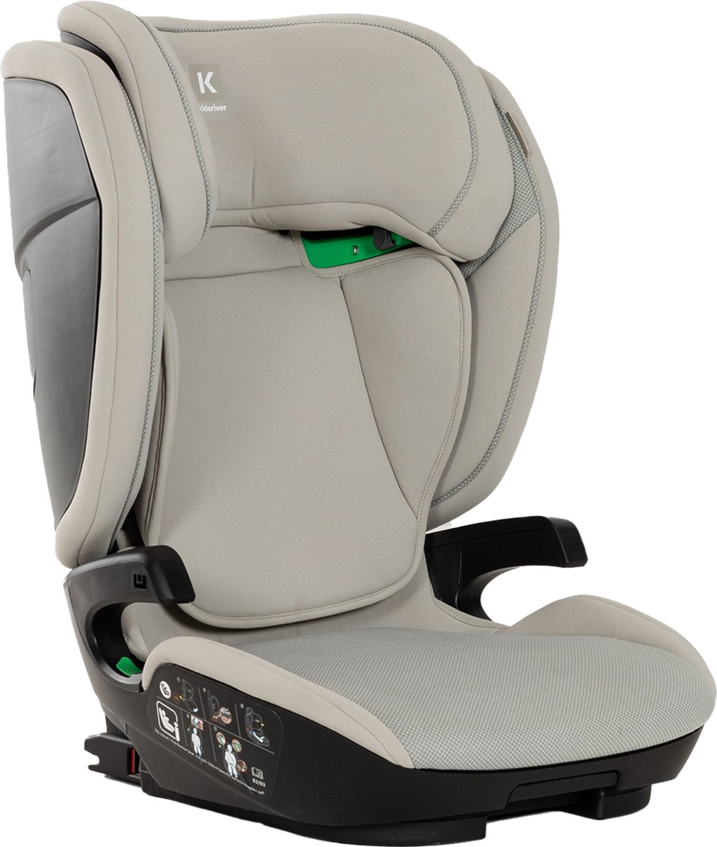 Kidsriver Omega-S Autostoeltje Clay
