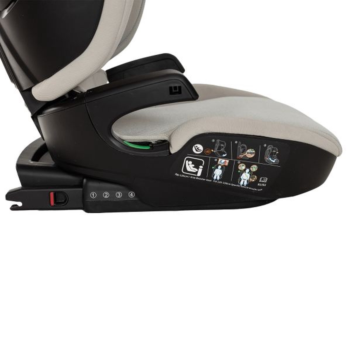 Kidsriver Omega-S Autostoeltje Clay