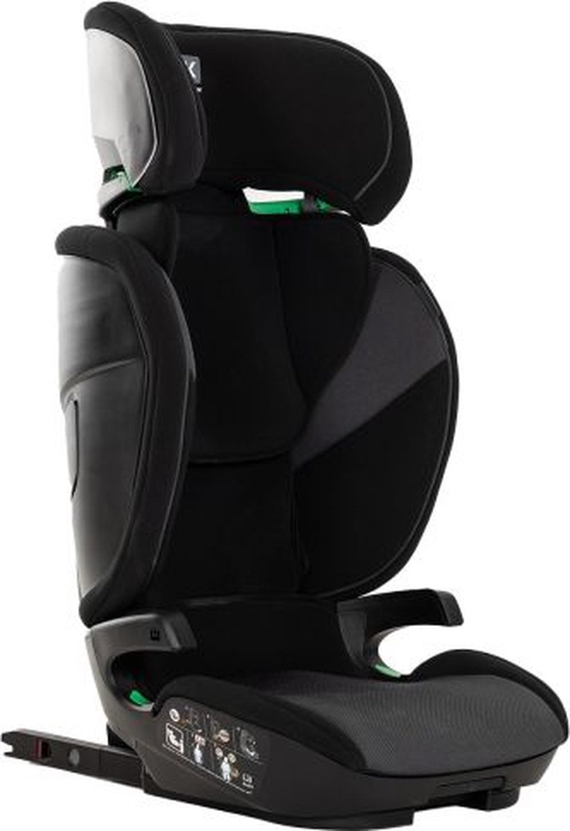 Kidsriver Omega-S Autostoeltje Zwart