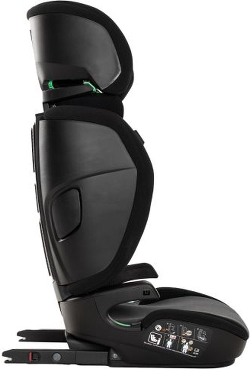 Kidsriver Omega-S Autostoeltje Zwart