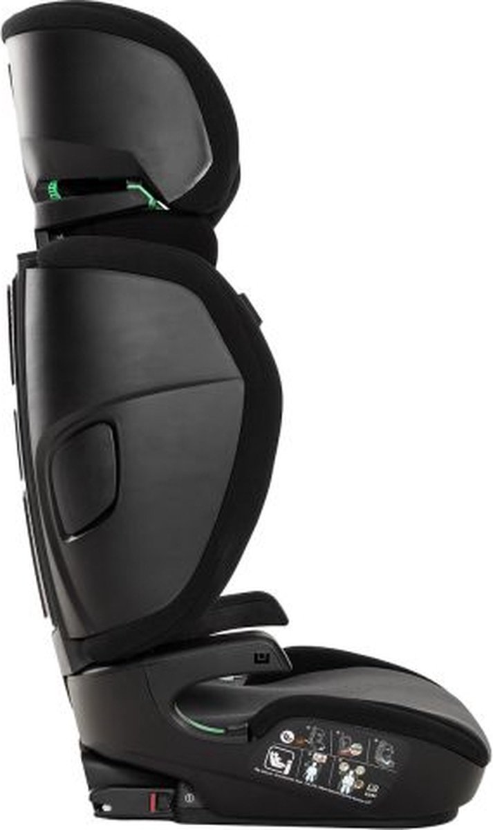 Kidsriver Omega-S Autostoeltje Zwart