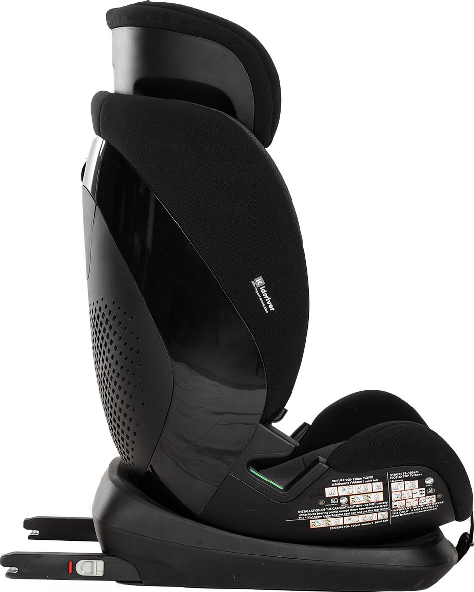 Kidsriver Sigma-S Autostoeltje Zwart