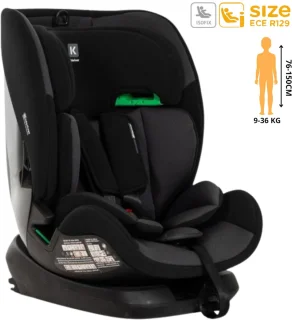 Kidsriver Sigma-S Autostoeltje Zwart