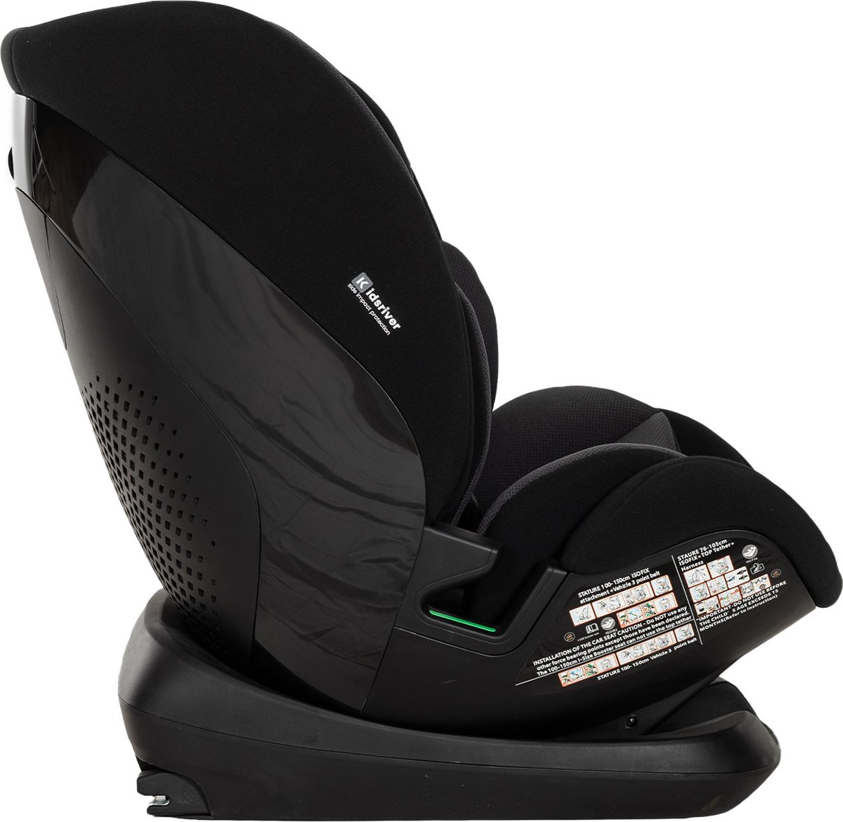 Kidsriver Sigma-S Autostoeltje Zwart