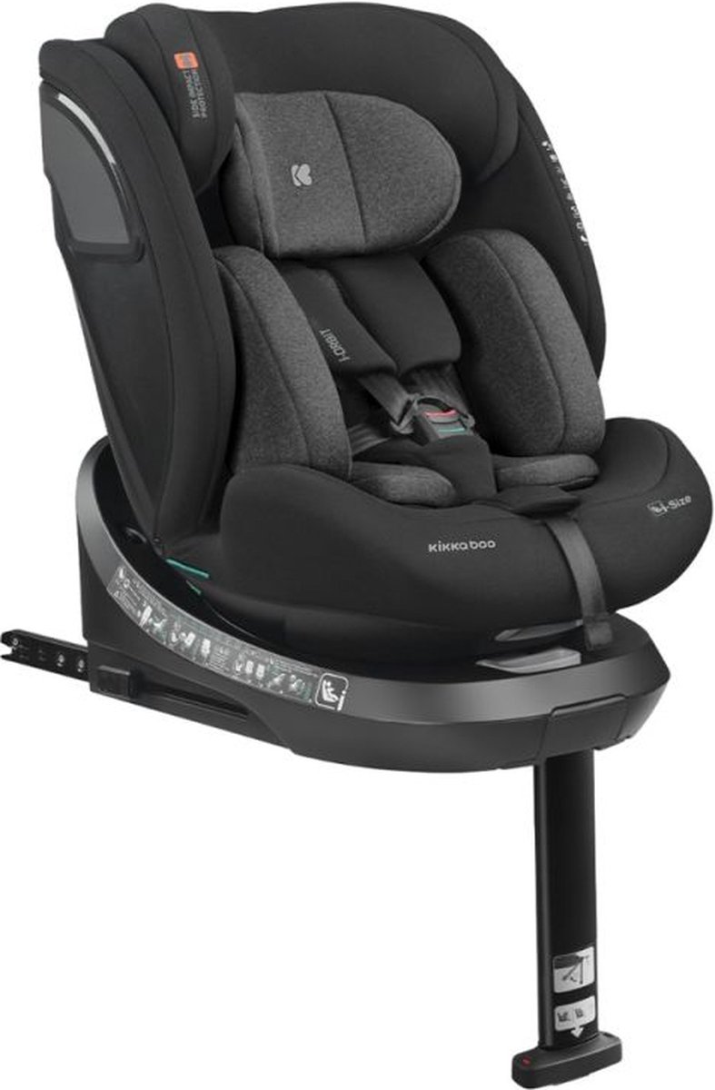 Kikkaboo i-Orbit Autostoel Donker Grijs