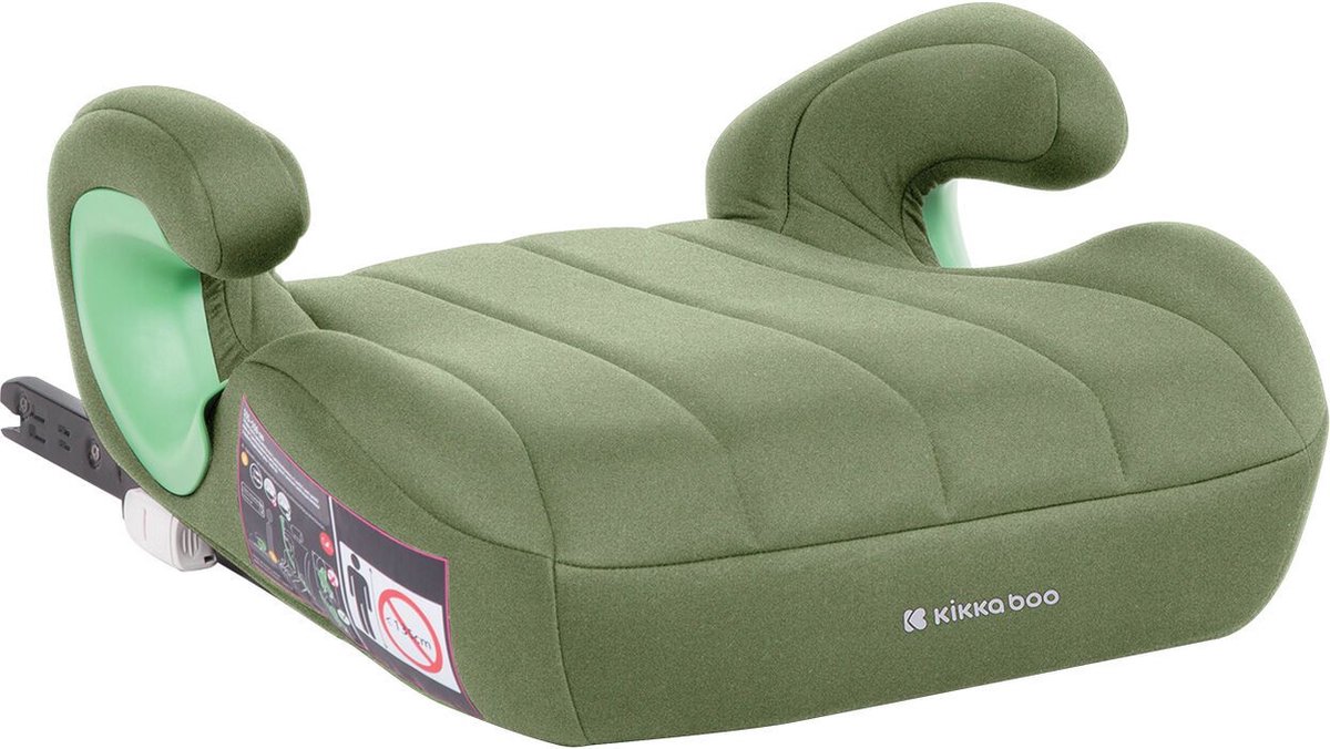 Kikkaboo i-Way i-Size Zitverhoger LegerGroen 135-150 cm