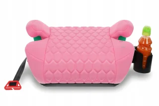 Kinder autostoelverhoger ISOFIX 125-150 cm Roze